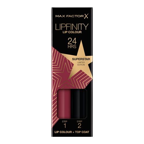 Max Factor Lipfinity 24HRS Lip Colour 4,2 g tekutá rtěnka pro ženy 086 Superstar