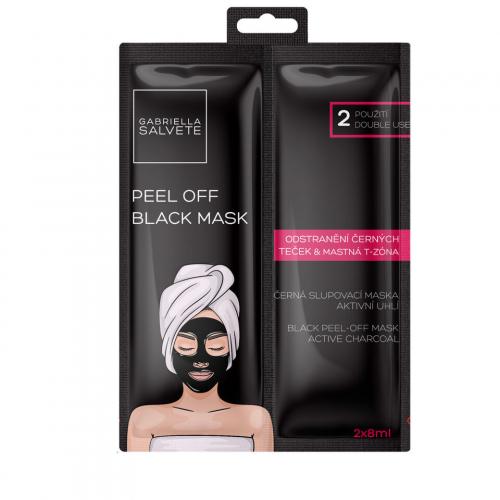 Gabriella Salvete Peel Off Black 16 ml čisticí slupovací pleťová maska pro ženy
