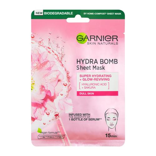 Garnier Hydra Bomb pleťová maska s extraktem ze sakury 28g