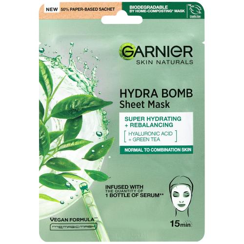 Garnier Skin Naturals Moisture + Freshness 1 ks hydratační a osvěžující textilní pleťová maska pro ženy