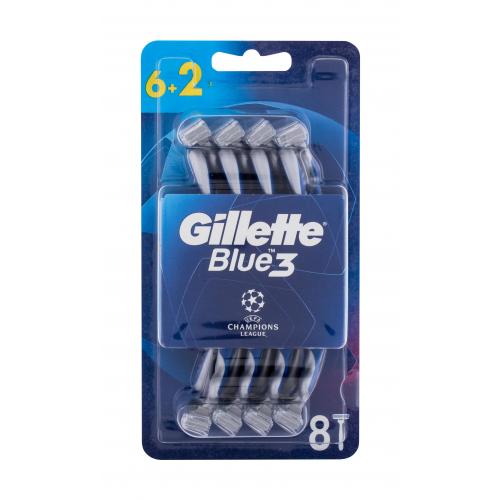 Gillette Blue3 Comfort Champions League jednorázová holítka 8 ks pro muže jednorázová holítka 8 ks