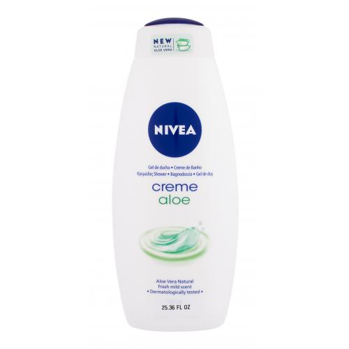 Nivea Creme Aloe 750 ml hydratační sprchový gel pro ženy