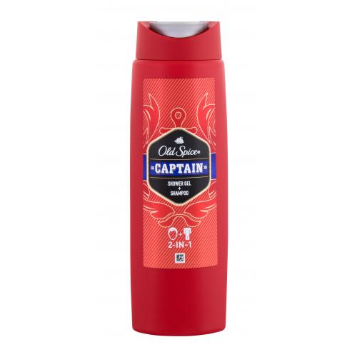 Old Spice Captain 2-In-1 250 ml sprchový gel a šampon 2v1 pro muže