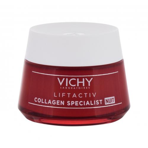 Vichy Liftactiv Collagen Specialist Night 50 ml noční obnovující krém proti vráskám pro ženy