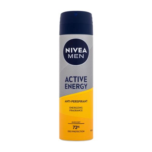 Nivea Men Active Energy 48H 150 ml antiperspirant deospray pro muže