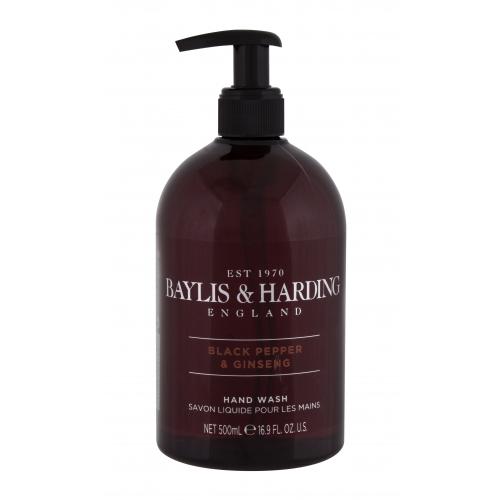 Baylis & Harding Black Pepper & Ginseng tekuté mýdlo na ruce 500 ml