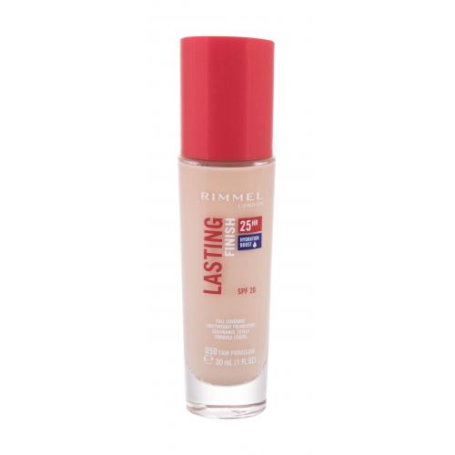 Rimmel Lasting Finish 25H tekutý make-up SPF 20 odstín 050 Fair Porcelain 30 ml