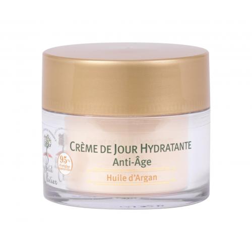 Le Petit Olivier Argan Oil Moisturizing Day Cream Anti-Aging 50 ml hydratační denní pleťový krém proti stárnutí pro ženy