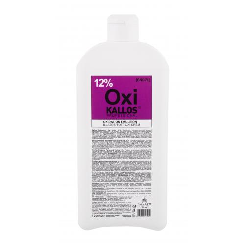 Kallos Cosmetics Oxi 12% 1000 ml krémový peroxid 12% pro ženy