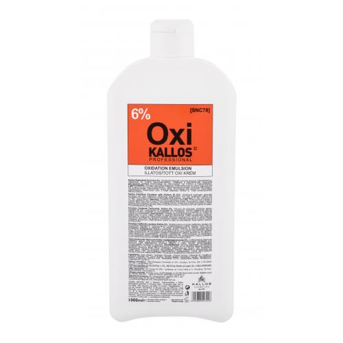 Kallos Cosmetics Oxi 6% 1000 ml krémový peroxid 6% pro ženy