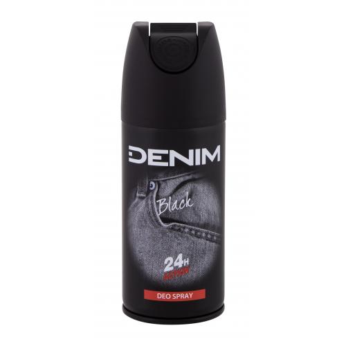 Denim Black 24H 150 ml deodorant deospray pro muže