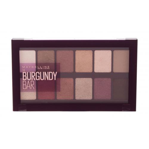 Maybelline The Burgundy Bar paletka očních stínů 9,6 g