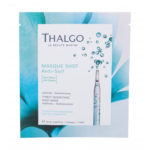 Thalgo Shot Mask Thirst Quenching 20 ml hydratační plátýnková maska pro ženy