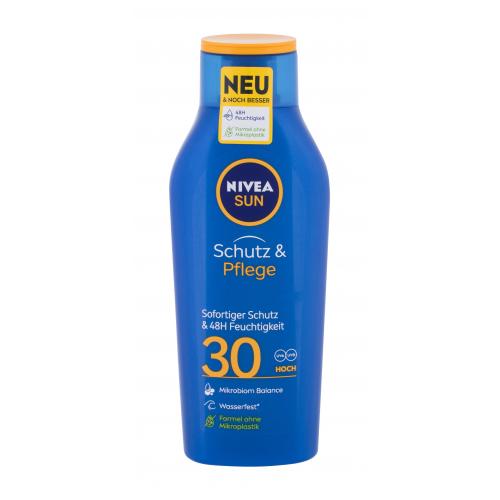 Nivea Sun Protect & Moisture SPF30 400 ml voděodolné hydratační mléko na opalování unisex