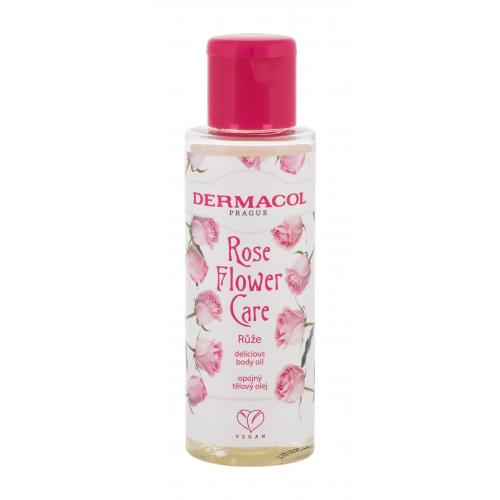 Dermacol Rose Flower Care 100 ml regenerační tělový olej pro ženy