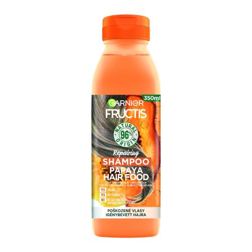 Garnier Fructis Papaya Hair Food regenerační šampon pro poškozené vlasy 350 ml