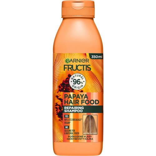 Garnier Fructis Hair Food Papaya Repairing Shampoo 350 ml regenerující šampon pro poškozené vlasy pro ženy