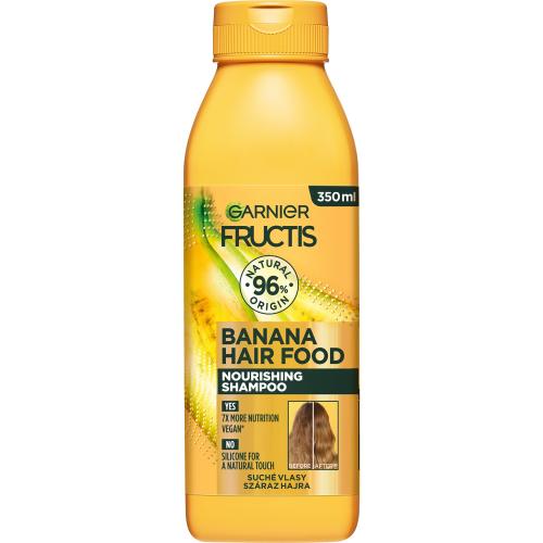 Garnier Fructis Hair Food Banana Nourishing Shampoo 350 ml vyživující šampon pro suché vlasy pro ženy