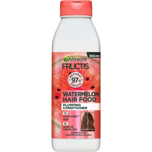 Garnier Fructis Hair Food Watermelon Plumping Conditioner 350 ml kondicionér pro objem jemných vlasů pro ženy
