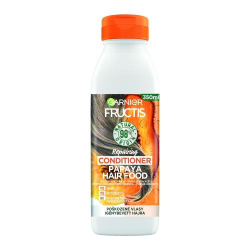 Garnier Fructis Papaya Hair Food regenerační kondicionér pro poškozené vlasy 350 ml
