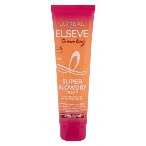 L'Oréal Paris Elseve Dream Long Super Blowdry Cream 150 ml krém pro fénování vlasů pro ženy