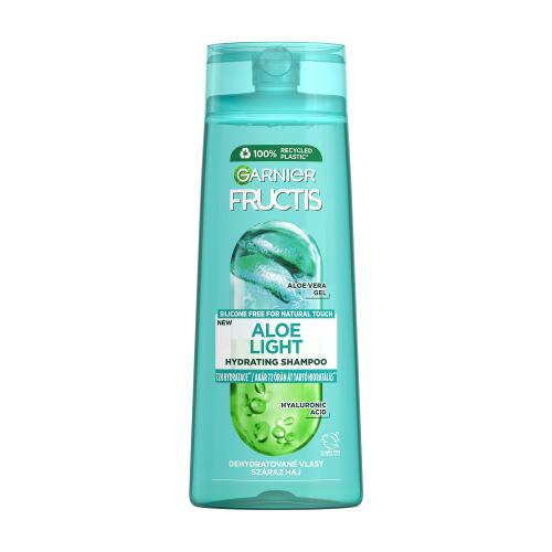Garnier Fructis Aloe Light 400 ml hydratační a vyživující šampon pro jemné vlasy pro ženy