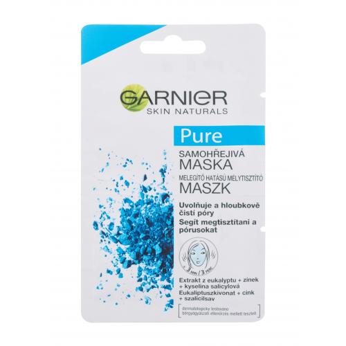 Garnier Skin Naturals Pure Self-Heating Mask 12 ml samohřejivá čisticí maska pro ženy