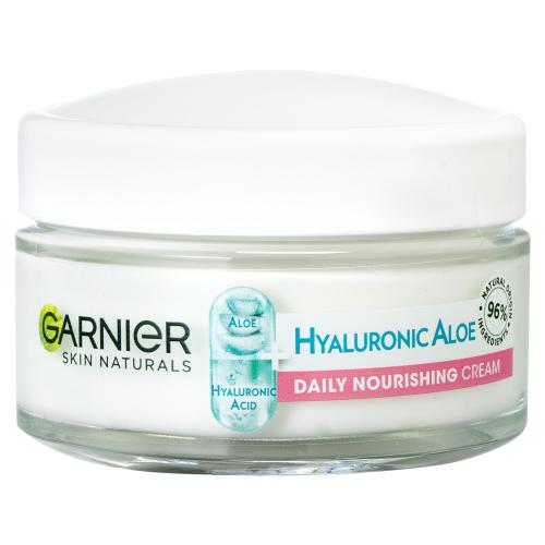 Garnier Skin Naturals Hyaluronic Aloe Cream 50 ml hydratační a vyživující denní pleťový krém pro ženy