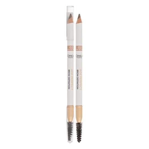 L’Oréal Paris Age Perfect Brow Definition tužka na obočí odstín 02 Ash Blond 1 g
