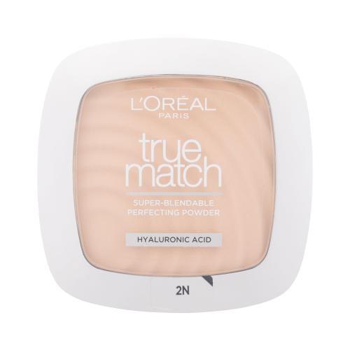 L'Oréal Paris True Match 9 g jemný pudr pro přirozený vzhled pro ženy 2.N Neutral