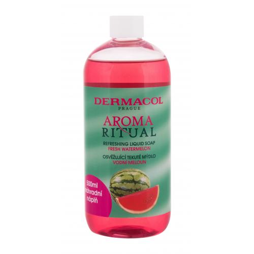 Dermacol Aroma Ritual Fresh Watermelon 500 ml tekuté mýdlo na ruce Náplň pro ženy
