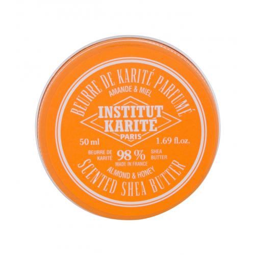 Institut Karité Scented Shea Butter Almond & Honey 50 ml vyživující tělové máslo pro ženy
