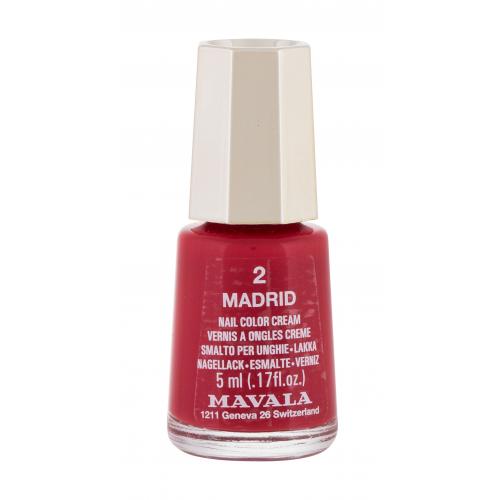 MAVALA Mini Color Cream 5 ml lak na nehty pro ženy 2 Madrid