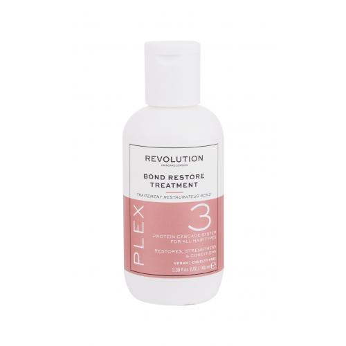 Revolution Haircare Plex No.3 Bond Restore Treatment intenzivní vlasová kúra pro suché a poškozené vlasy 100 ml