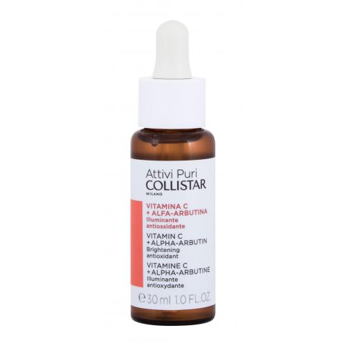 Collistar Pure Actives Vitamin C + Alpha-Arbutin 30 ml pleťové sérum s rozjasňujícím a antioxidačním účinkem pro ženy