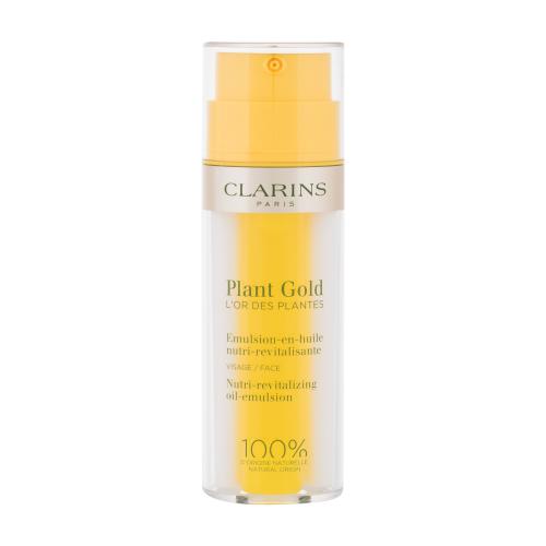 Clarins Plant Gold Nutri-Revitalizing Oil-Emulsion 35 ml hydratační dvoufázová pleťová emulze pro ženy