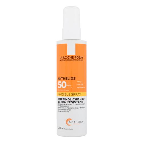 Sprej na opalování pro citlivou pokožku SPF 50+ Anthelios (Invisible Spray Ultra Resistant) 200 ml