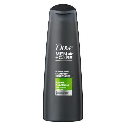 Dove Men + Care Fresh Clean 2in1 250 ml osvěžující šampon a kondicionér 2v1 pro muže