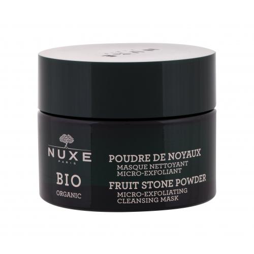 NUXE Bio Organic Fruit Stone Powder 50 ml pleťová maska s dvojitým exfoliačním účinkem pro ženy