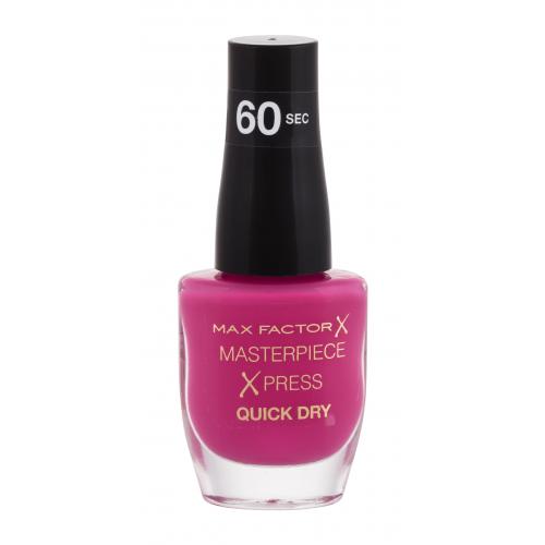 Max Factor Masterpiece Xpress Quick Dry 8 ml rychleschnoucí lak na nehty pro ženy 271 Believe in Pink