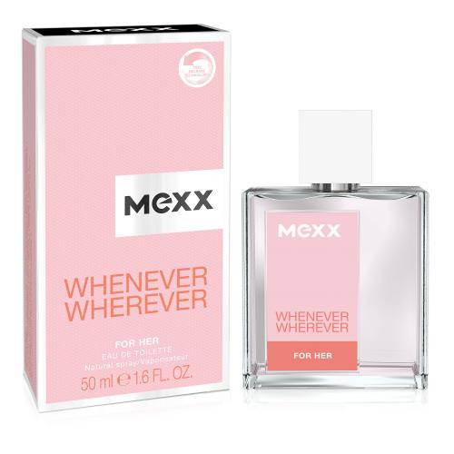 Mexx Whenever Wherever 50 ml toaletní voda pro ženy