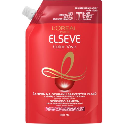L’Oréal Paris Elseve Color-Vive šampon pro barvené vlasy náhradní náplň 500 ml