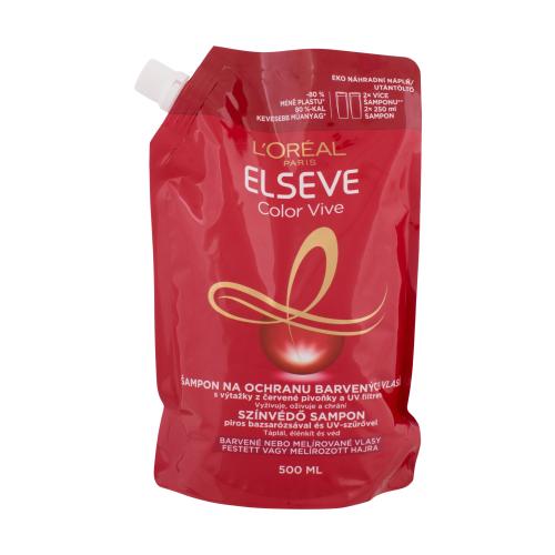L'Oréal Paris Elseve Color-Vive Protecting Shampoo 500 ml šampon pro barvené a melírované vlasy Náplň pro ženy