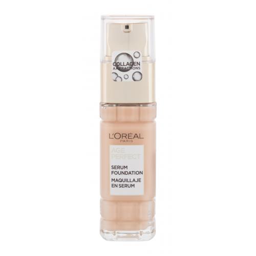 L’Oréal Paris Age Perfect Serum Foundation make-up pro zralou pleť odstín 140 - Linen 30 ml