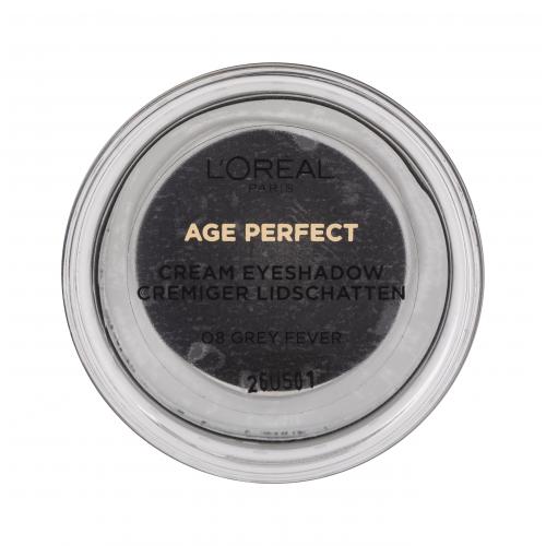 L’Oréal Paris Age Perfect Cream Eyeshadow krémové oční stíny odstín 08 Grey fever 4 ml
