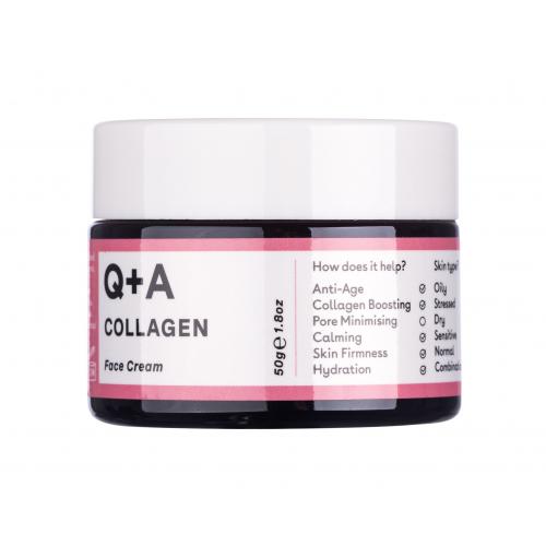 Q+A Collagen 50 g zpevňující pleťový krém s kolagenem pro ženy