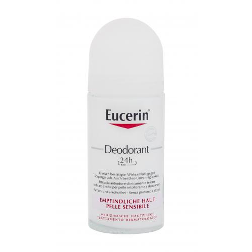 Eucerin Deodorant 24h Sensitive Skin 50 ml deodorant bez parfemace pro citlivou pokožku pro ženy