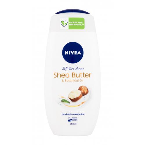 Nivea Shea Butter & Botanical Oil 250 ml hydratační sprchový gel s bambuckým máslem pro ženy