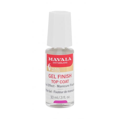 Mavala GEL FINISH TOP COAT Svrchní lak s gelovým efektem 10 ml
