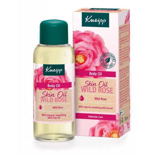 Kneipp Wild Rose 100 ml ochranný tělový olej pro ženy